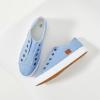 imageWomens Slip on Shoes Non Slip Fashion Canvas Sneakers Low Top Casual ShoesBlue