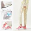 imageWomens Slip on Shoes Non Slip Fashion Canvas Sneakers Low Top Casual ShoesPink