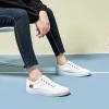 imageWomens Slip on Shoes Non Slip Fashion Canvas Sneakers Low Top Casual ShoesWhite Mono