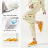 imageWomens Slip on Shoes Non Slip Fashion Canvas Sneakers Low Top Casual ShoesYellow