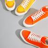 imageXRH Womens High Top Sneakers Canvas Shoes Black Hi TopsNon Slip Casual Walking ShoesWhite High Tops Sneakers for WomenComfortableableFashionLaceupYellow