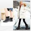 imageXRH Womens Winter Warm Boots Black Snow Combat Boots With ZipperComfortable Fur Lined Women Ankle Boots Non Slip Hiking Boots For WomenBlack
