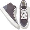 imageXRH Womens High Top Sneakers Canvas Shoes Black Hi TopsNon Slip Casual Walking ShoesWhite High Tops Sneakers for WomenComfortableableFashionLaceupDark Grey