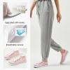 imageWomen Canvas Sneaker Slip On Non Slip Casual Shoes Lace Up Canvas Low Top White Shoes Loafers for Women Fashion Black SneakerPink