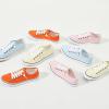 imageWomen Canvas Sneaker Slip On Non Slip Casual Shoes Lace Up Canvas Low Top White Shoes Loafers for Women Fashion Black SneakerYellow