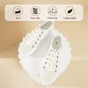 imageWomens Sneakers Canvas Shoes for Women Lace up Fashion Canvas Sneakers Classic Low Top Casual ShoesBeige
