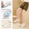 imageWomens Sneakers Canvas Shoes for Women Lace up Fashion Canvas Sneakers Classic Low Top Casual ShoesBeige