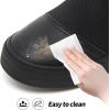 imageXRH Womens White Slip On SneakersNon Slip Women Fashion Work ShoesLow top Casual ShoesBlack