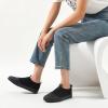 imageXRH Womens White Slip On SneakersNon Slip Women Fashion Work ShoesLow top Casual ShoesBlack