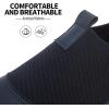 imageXRH Womens White Slip On SneakersNon Slip Women Fashion Work ShoesLow top Casual ShoesNavy