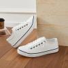 image:imageXRH Womens Slip on Shoes PU Leather Tennis Shoes Women Causal Sneakers Non Slip Work ShoeWhite