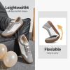 image:imageXRH Womens Tennis Shoes Lightweight Casual Shoes Mesh Breathable Walking Shoe for Women Low Top SneakersGrey White